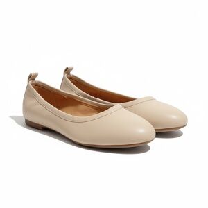 J. Crew Lizzie  Leather Ballet Flats